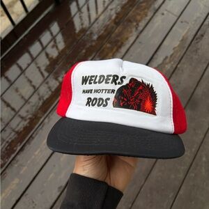 Vintage WELDER trucker hat